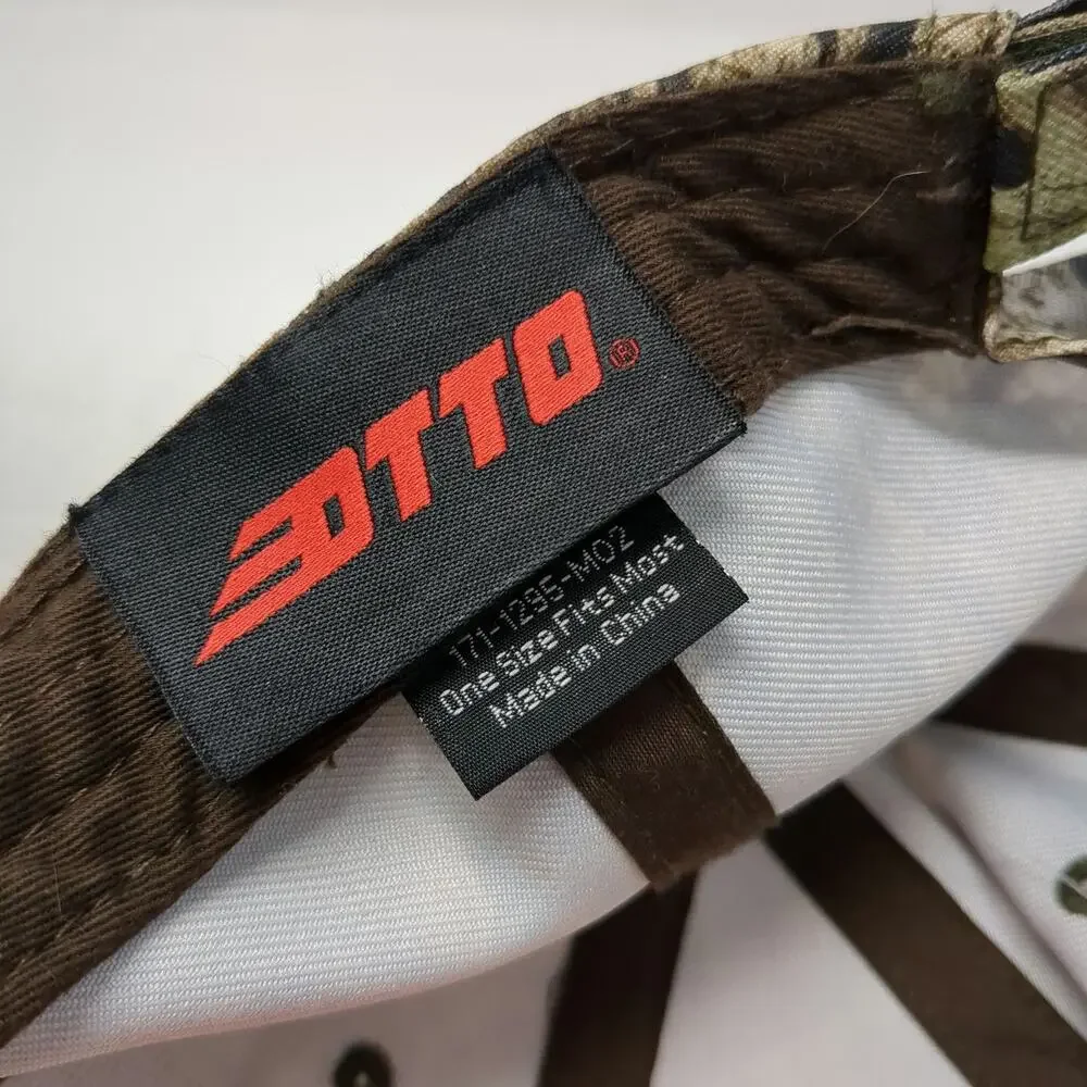OTTO Baseball Cap Brown One Size Dysart's Bangor Maine Trucking Mossy Oak Camo
